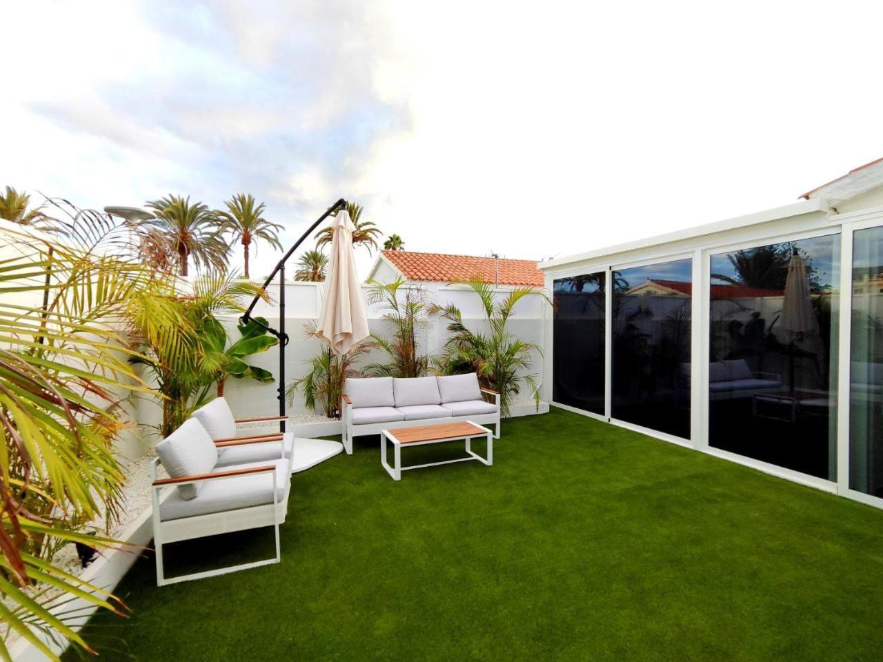 Bungalow "Bahia Azul" Playa del Inglés Exteriör bild