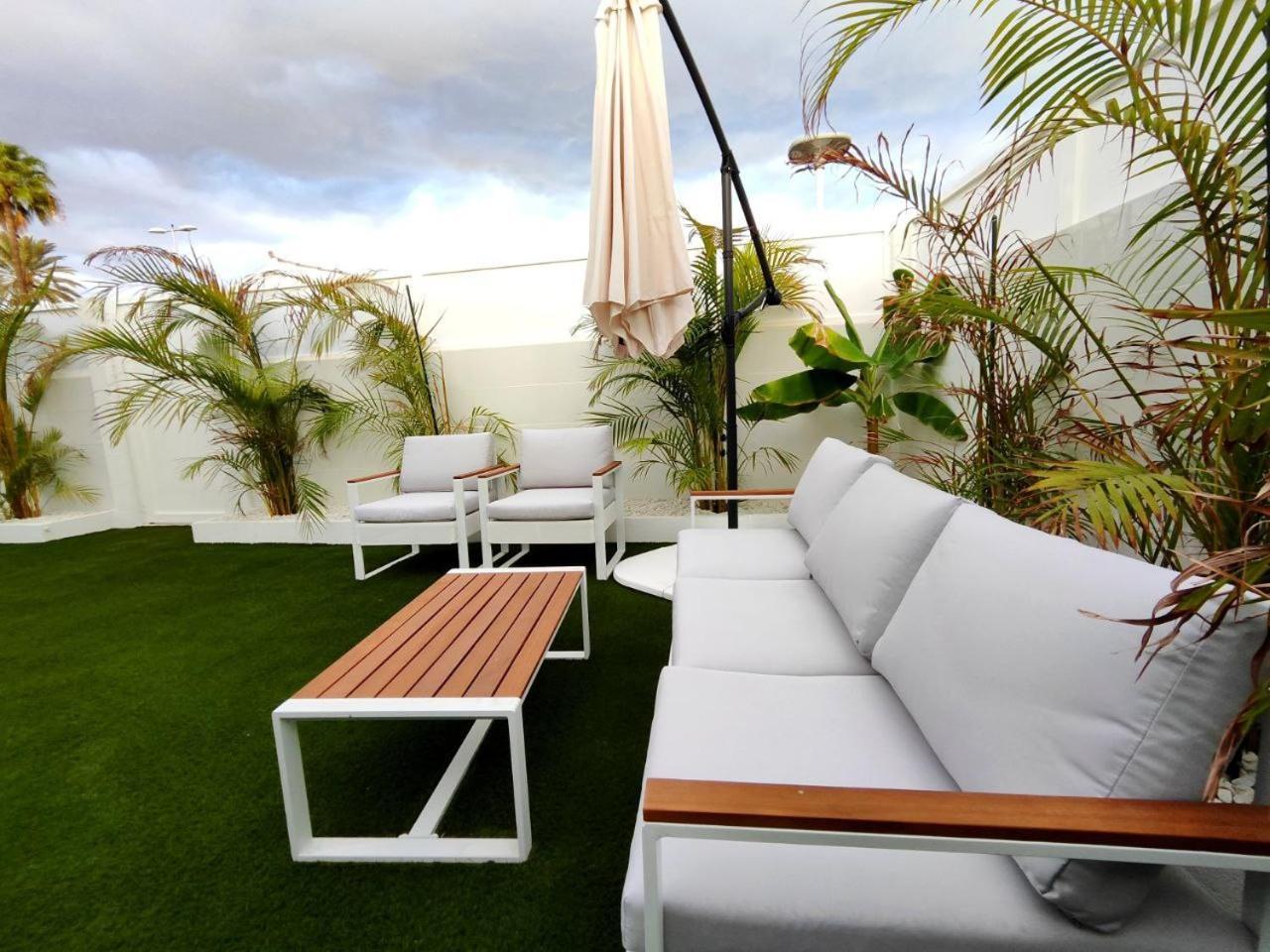 Bungalow "Bahia Azul" Playa del Inglés Exteriör bild