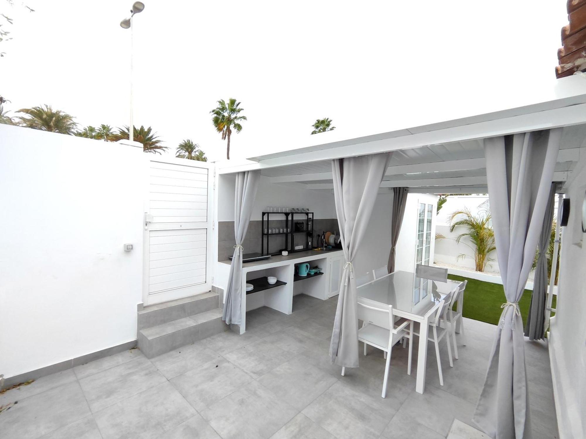 Bungalow "Bahia Azul" Playa del Inglés Exteriör bild