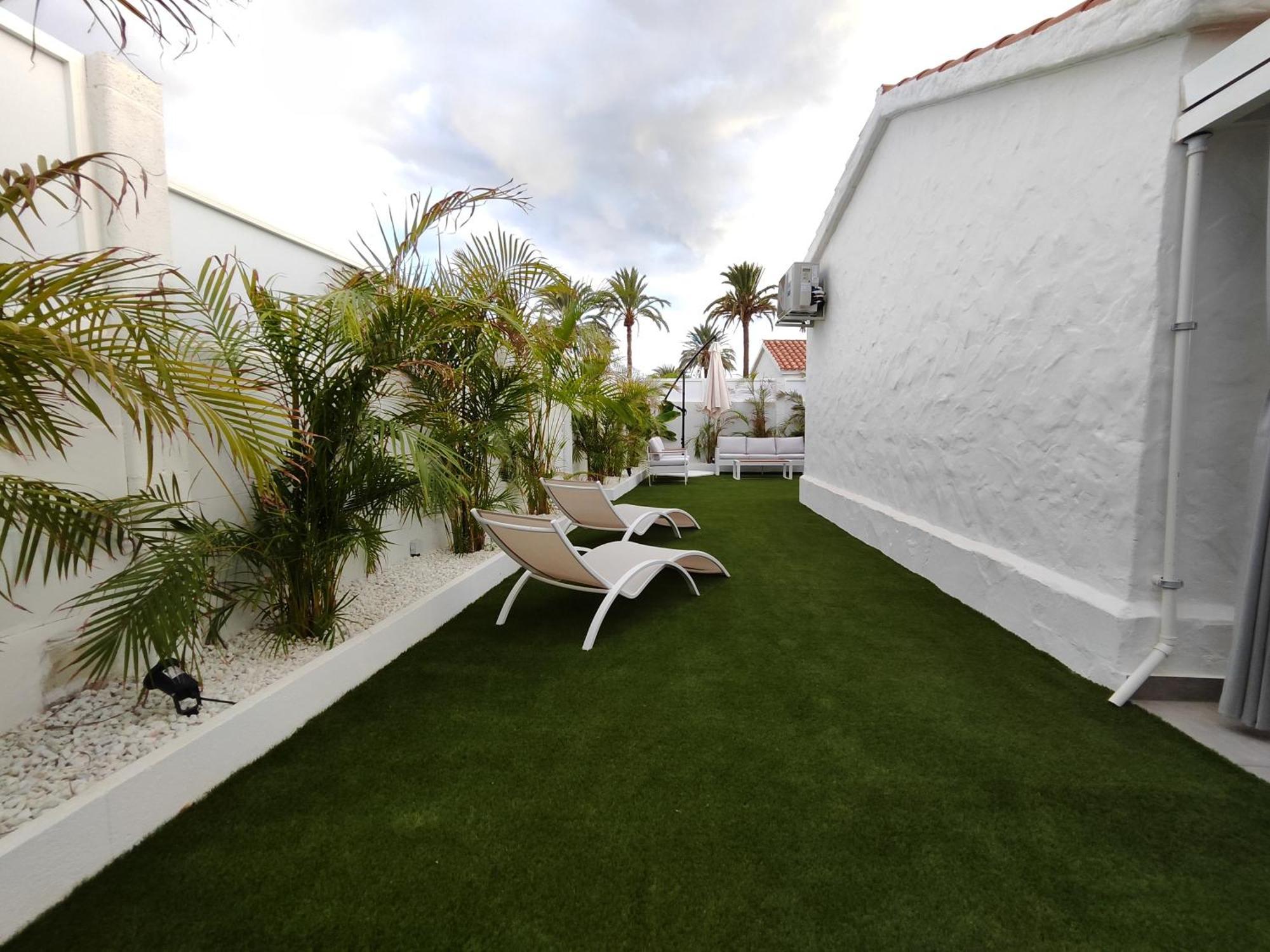 Bungalow "Bahia Azul" Playa del Inglés Exteriör bild